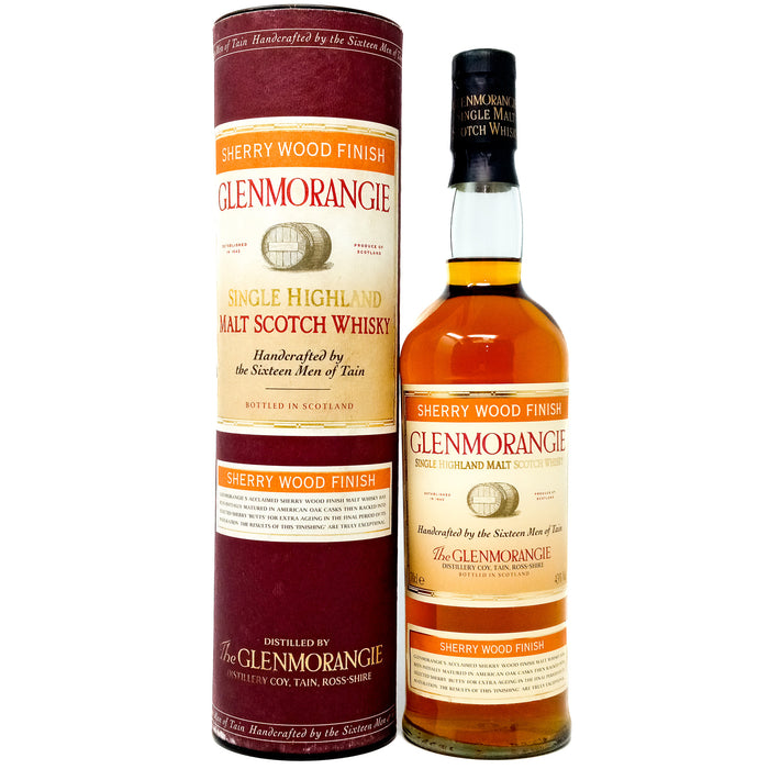 Glenmorangie Sherry Wood Finish Single Malt Scotch Whisky, 70cl, 40% ABV