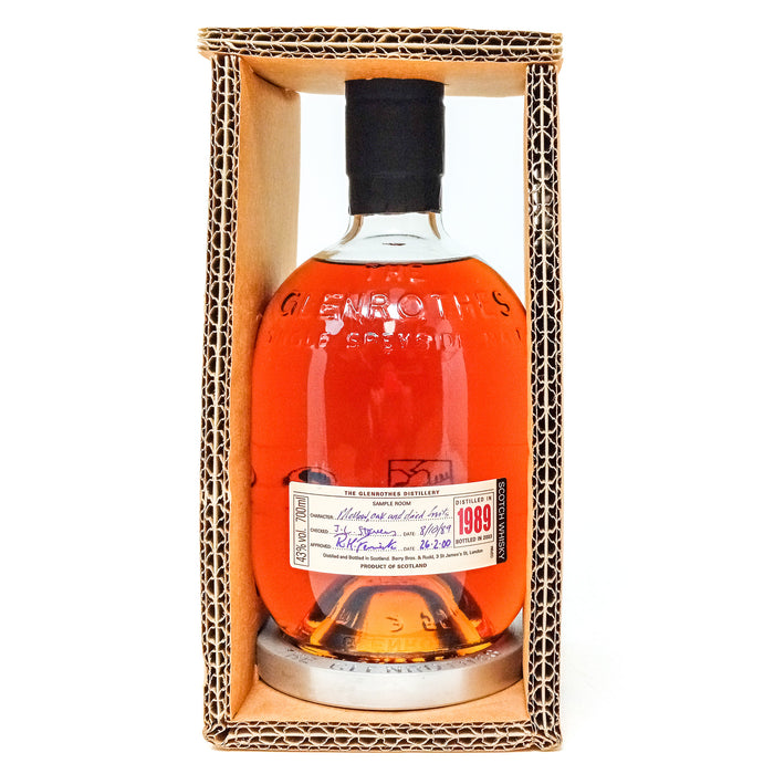 Glenrothes 1989 Single Malt Scotch Whisky, 70cl, 43% ABV