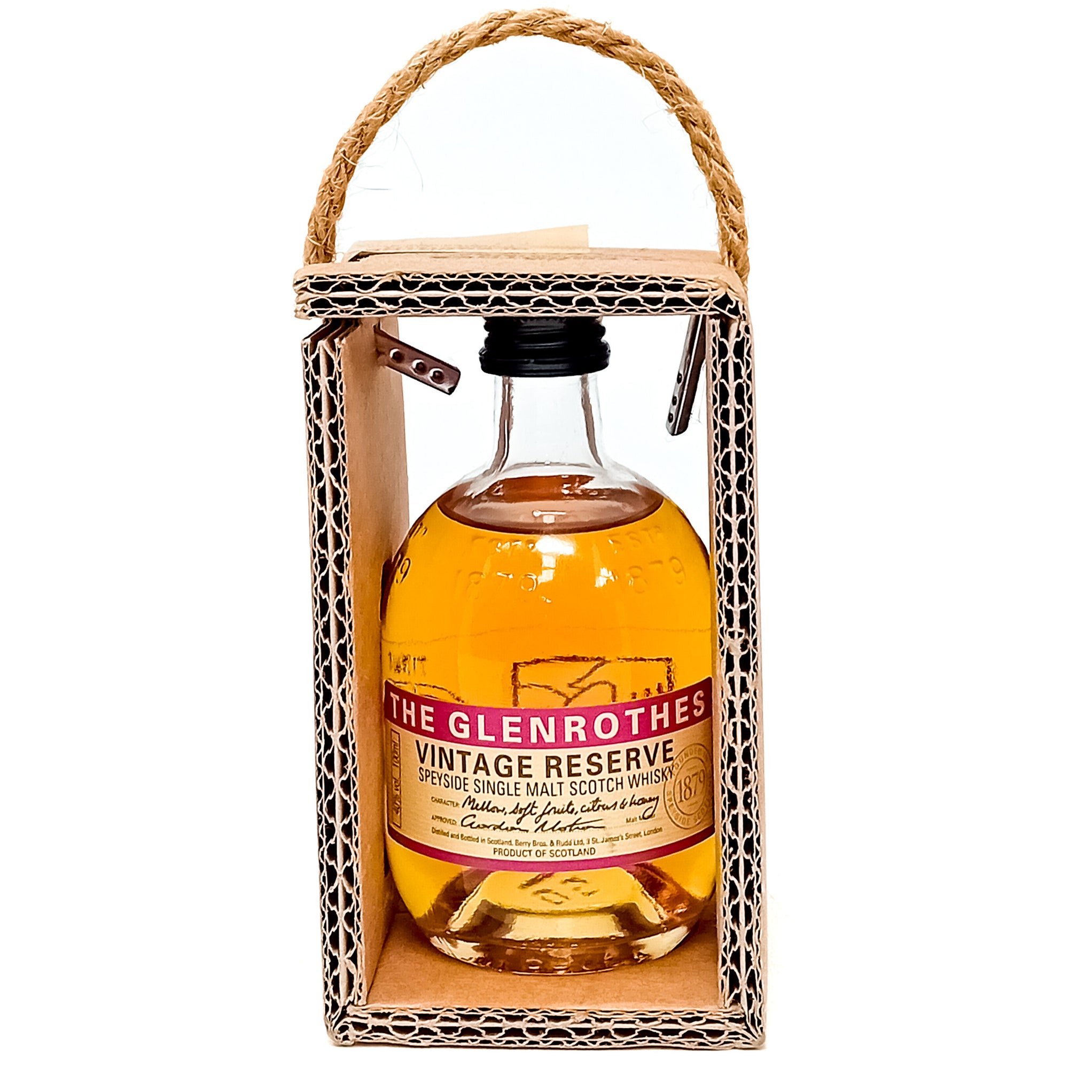 Glenrothes Vintage Reserve Single Malt Scotch Whisky, Miniature, 10cl,