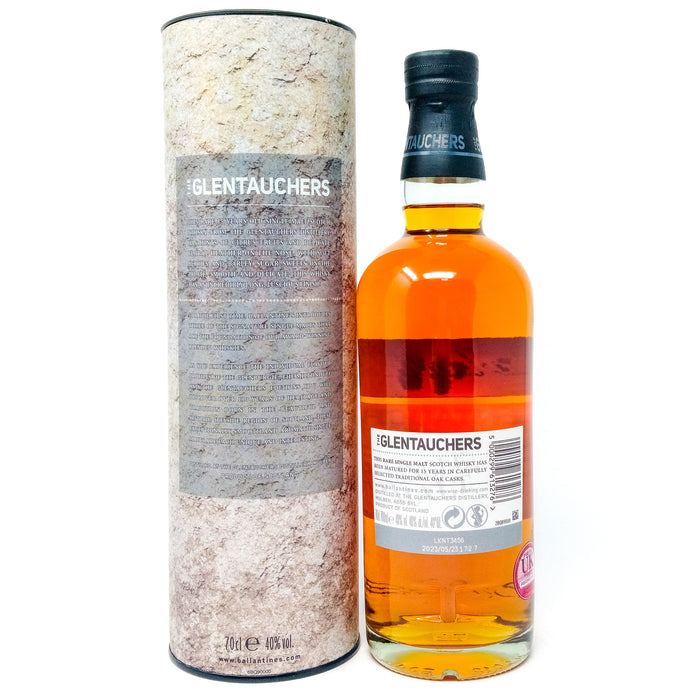 Glentauchers 15 Year Old Ballantine's Single Malt Scotch Whisky, 70cl, 40% ABV