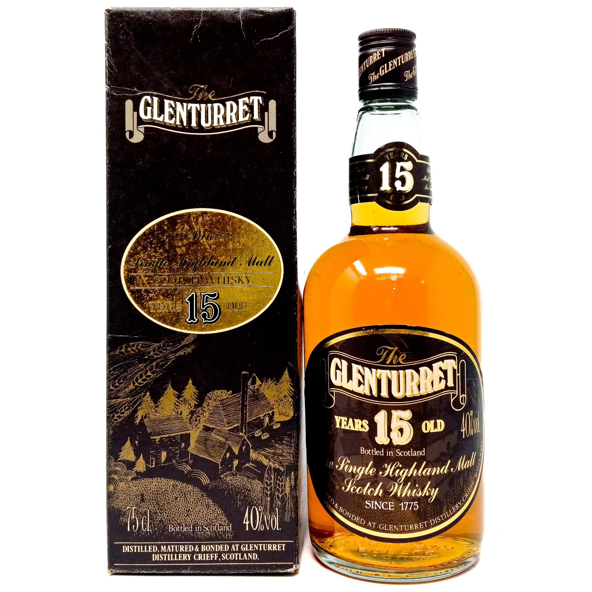 Glenturret 15 Year Old Single Malt | Old and Rare