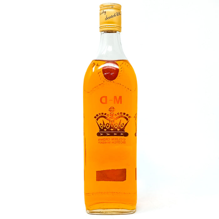 MD Golden Crown Blended Scotch Whisky, 26 2/3 fl.ozs., 70° Proof