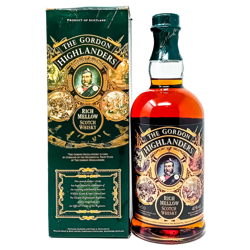William Grant's The Gordon Highlanders Blended Scotch Whisky, 70cl, 40