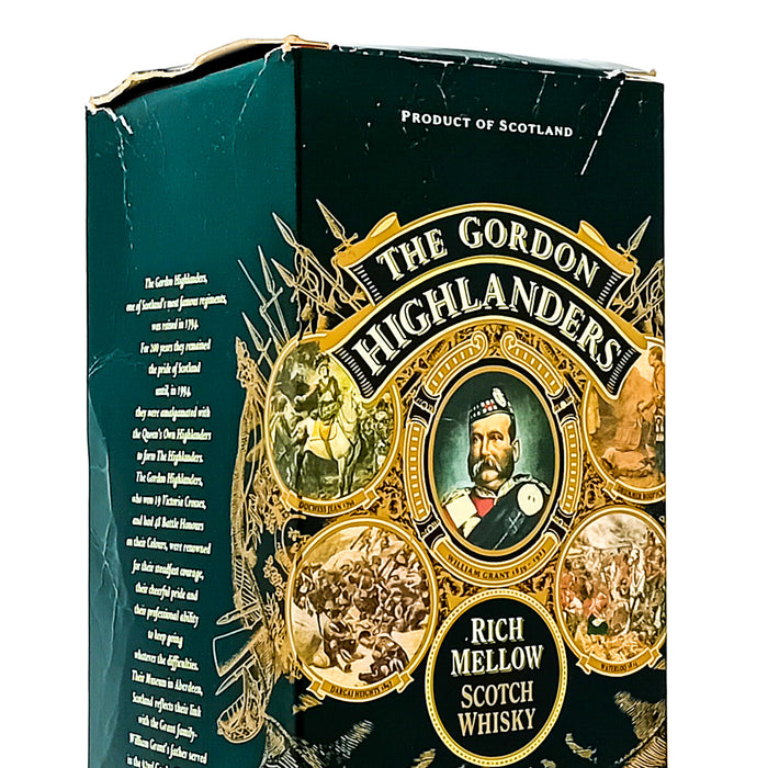 William Grant's The Gordon Highlanders Blended Scotch Whisky, 70cl, 40% ABV