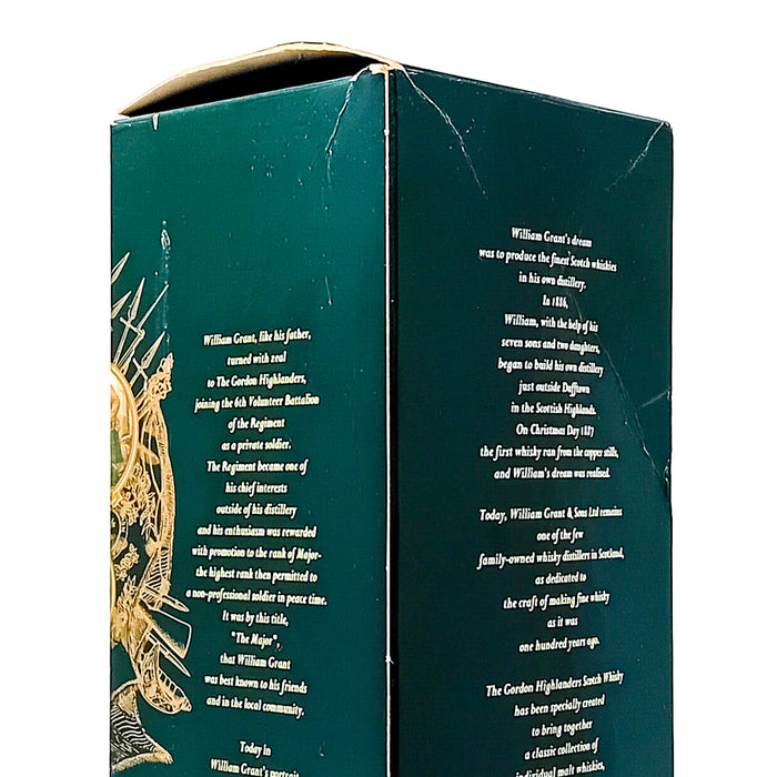 William Grant's The Gordon Highlanders Blended Scotch Whisky, 70cl, 40% ABV
