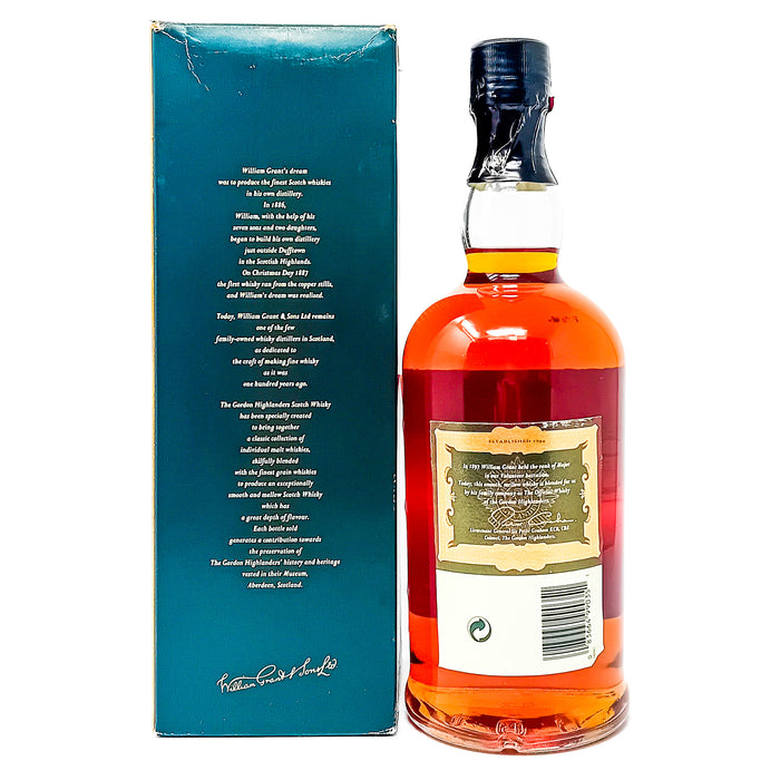 William Grant's The Gordon Highlanders Blended Scotch Whisky, 1L, 40% ABV