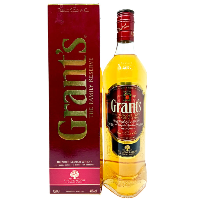 William Grant's Family Reserve Finest Blended Scotch Whisky, 70cl, 40% ABV