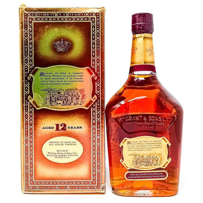 Grant's Royal 12 Year Old Finest Blended Scotch Whisky, 1L, 43 % ABV