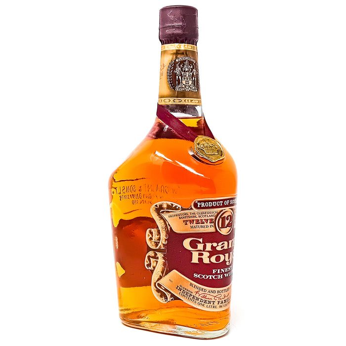Grant's Royal 12 Year Old Finest Blended Scotch Whisky, 1L, 43 % ABV