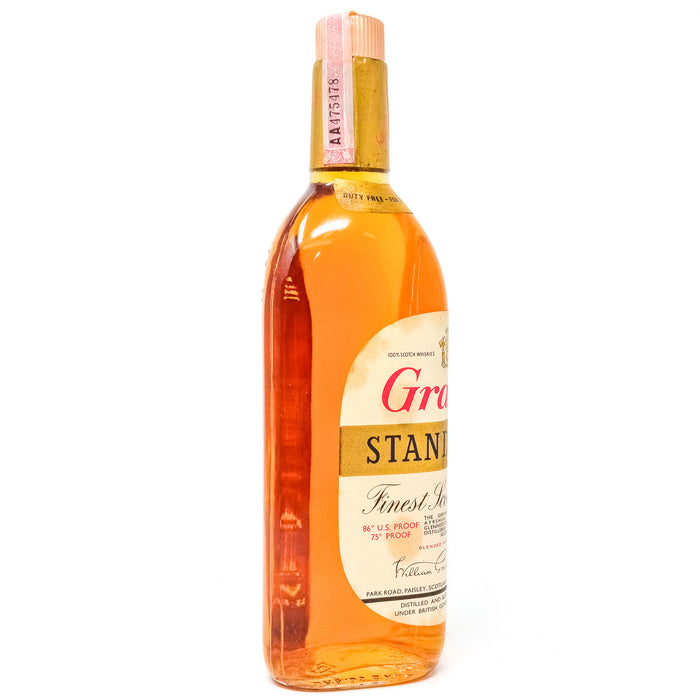 Grant's Stand Fast Finest Blended Scotch Whisky, 26 2/3 fl. ozs., 70° Proof
