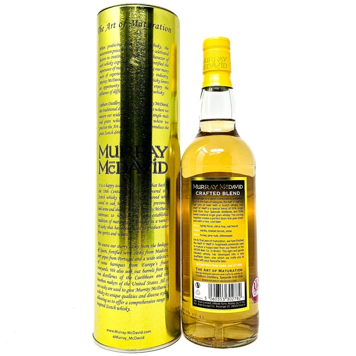 Half 'n Half 2009 11 Year Old Murray McDavid Blended Scotch Whisky, 70cl, 46% ABV