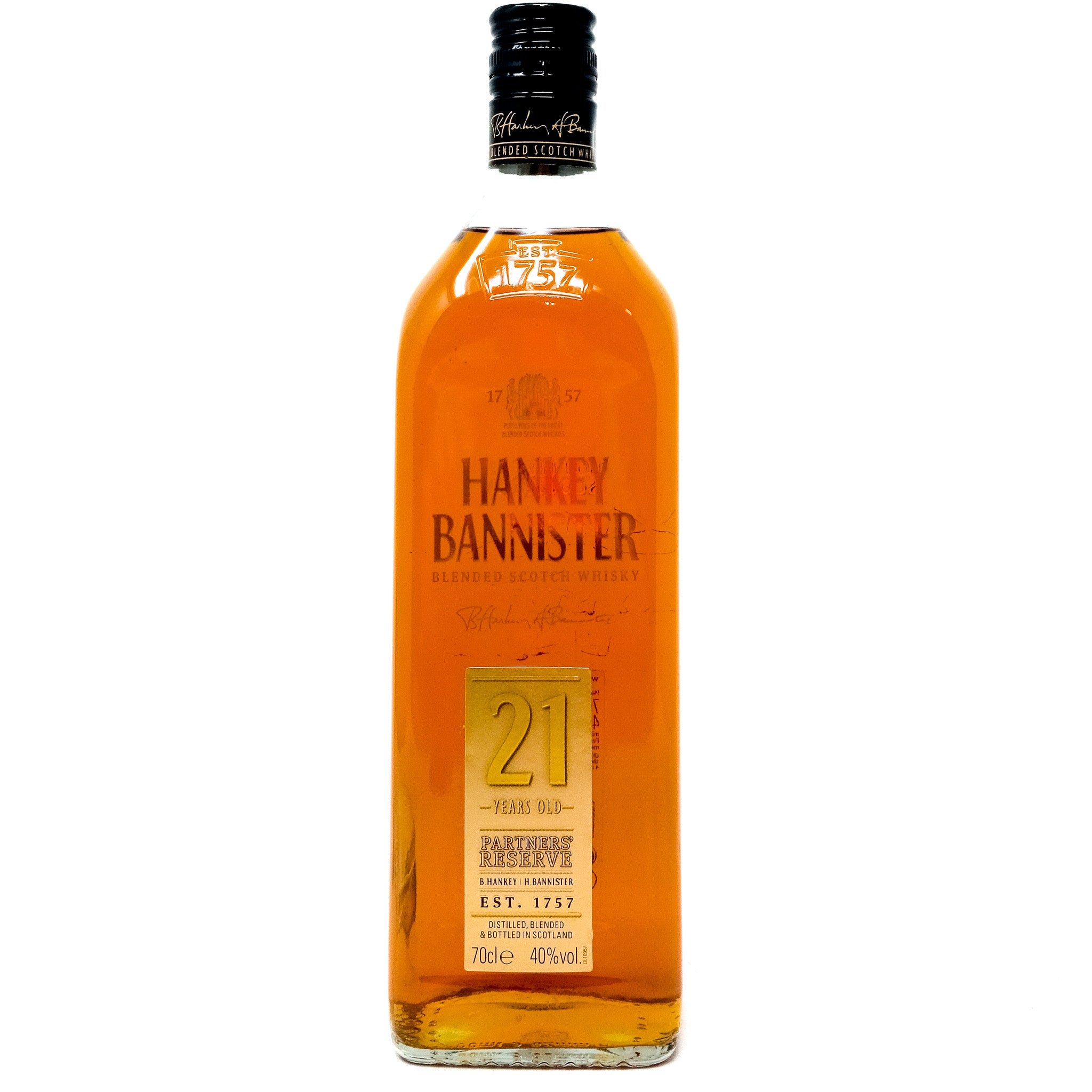 Hankey Bannister 21年 スコッチウイスキー 750ml Hankey Bannister 21年 スコッチウイスキー 750ml Hankey Bannister 21
