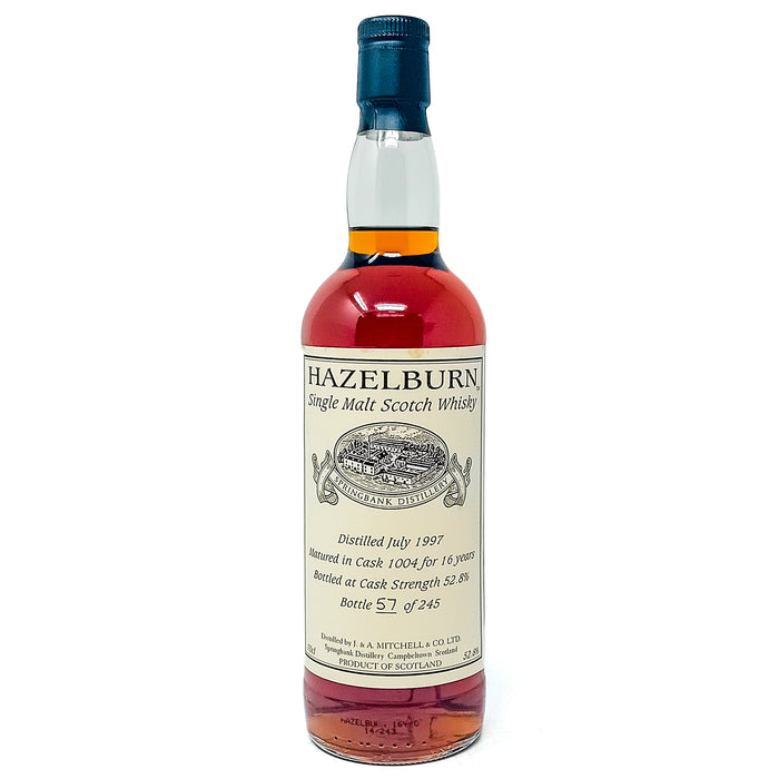 Hazelburn 1997 16 Year Old Private Cask #1004 Single Malt Scotch Whisky, 70cl, 52.8% ABV