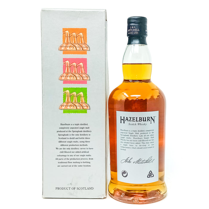 Hazelburn 8 Year Old Triple Distilled 2nd Edition Single Malt Scotch Whisky, 70cl, 46% ABV