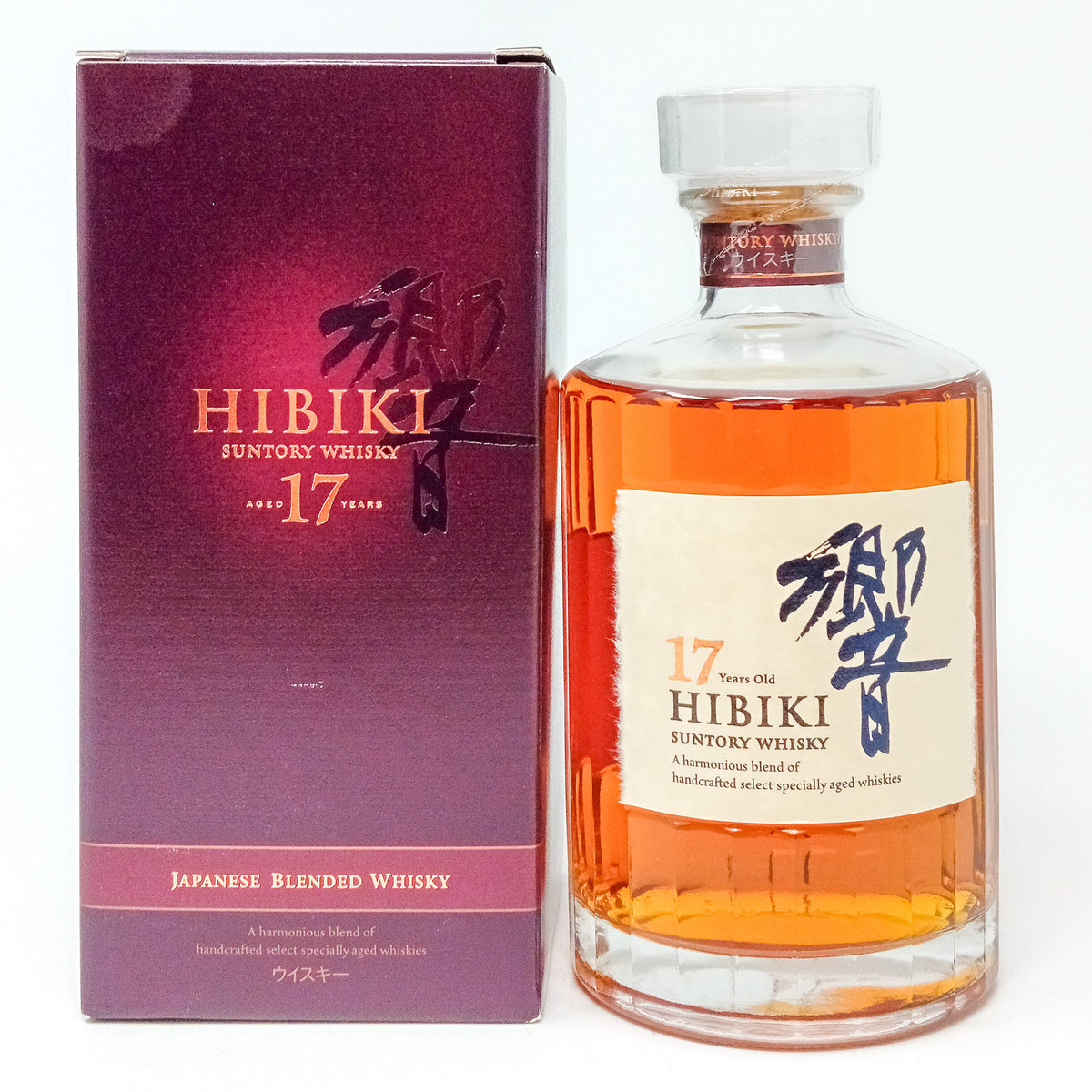 Hibiki 17 Year Old Blended Japanese Whisky, 70cl, 43% ABV