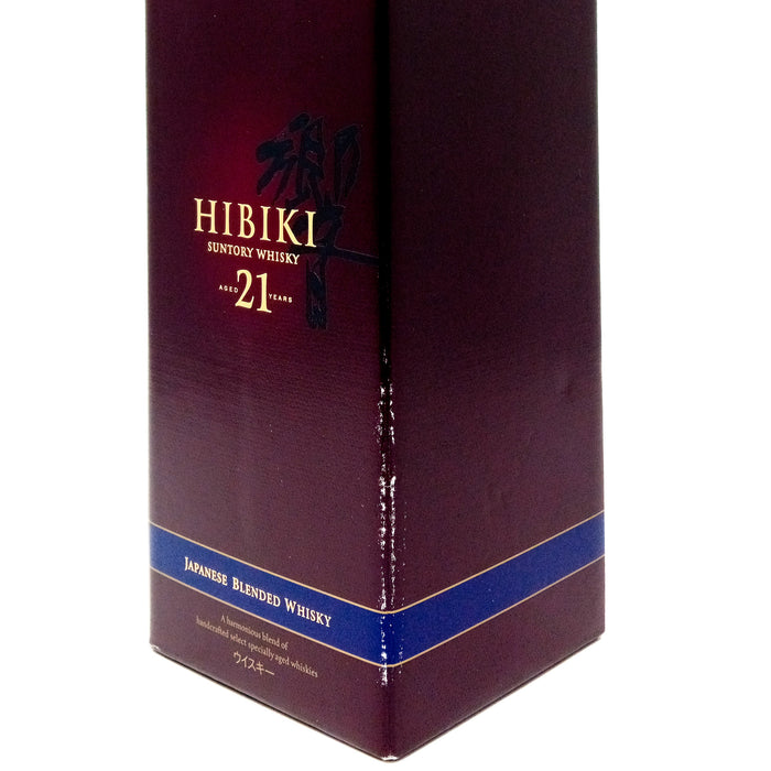 Hibiki 21 Year Old Blended Japanese Whisky, 70cl, 43% ABV