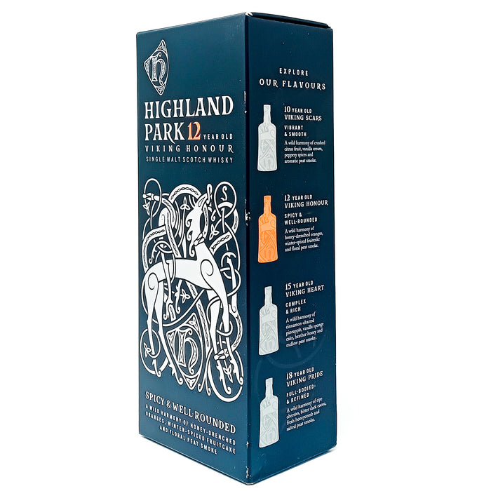Highland Park 12 Year Old Viking Honour Single Malt Scotch Whisky, 70cl, 40% ABV