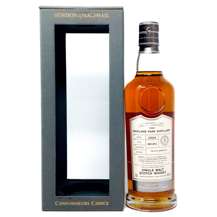 Highland Park 2004 13 Year Old Connoisseurs Choice Gordon & MacPhail Single Malt Scotch Whisky, 70cl, 60.0% ABV