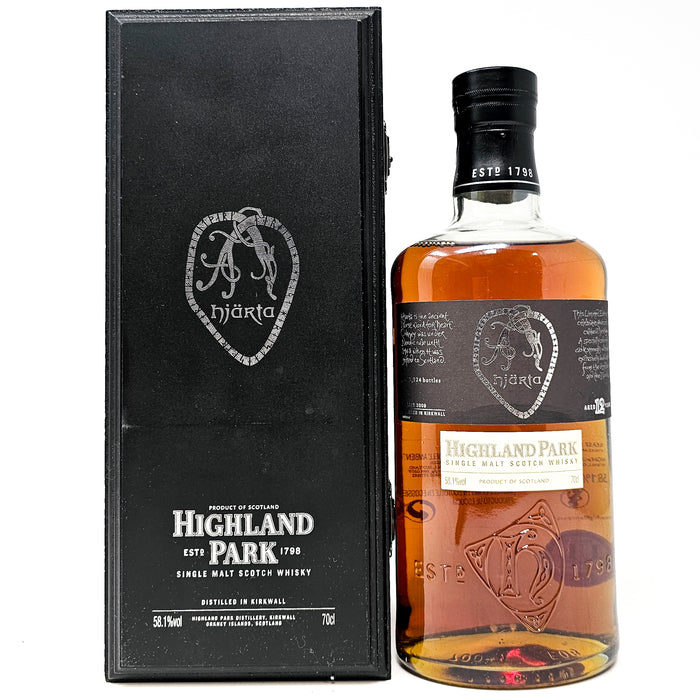 Highland Park Hjarta Single Malt Scotch Whisky, 70cl, 58.1% ABV