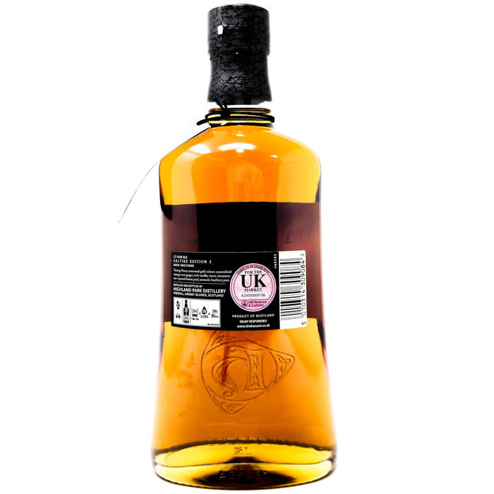 Highland Park 13 Year Old David Coulthard Saltire Edition 2 Single Malt Scotch Whisky, 70cl, 43% ABV