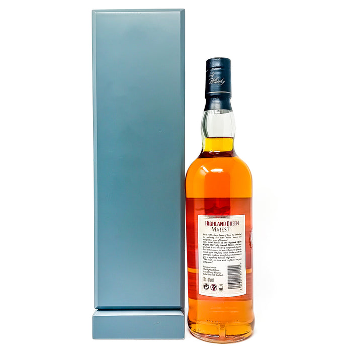 Highland Queen 1989 23 Year Old Majesty Single Malt Scotch Whisky, 70cl, 40% ABV