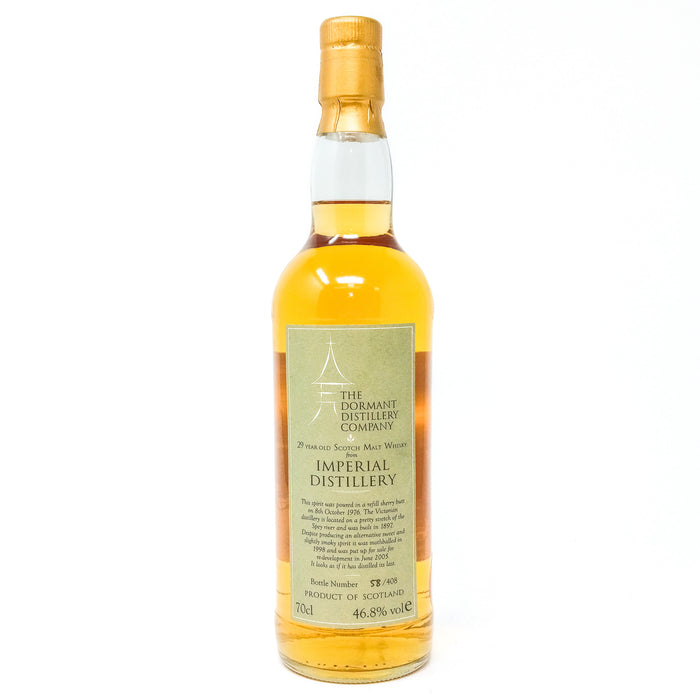 Imperial 1976 29 Year Old Dormant Distillery Co. Single Malt Scotch Whisky, 70cl, 46.8% ABV
