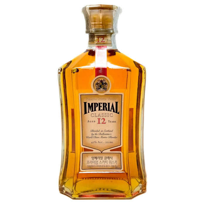 Imperial Classic 12 Year Old Korean Import Scotch Whisky, 50cl, 40 % ABV