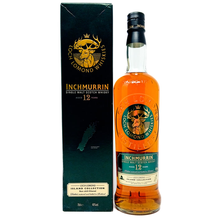 Inchmurrin 12 Year Old Single Malt Scotch Whisky, 70cl, 40% ABV