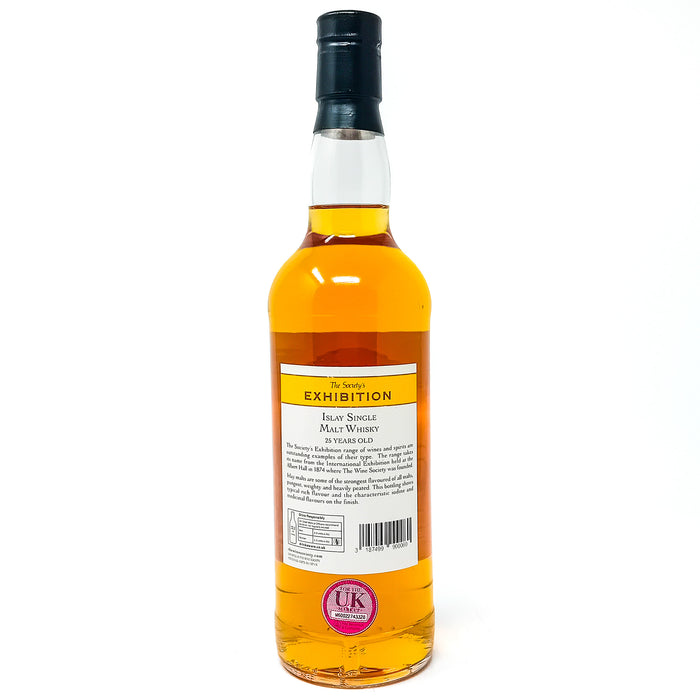 Islay 25 Year Old The Wine Society Exhibition Single Malt Scotch Whisky, 70cl, 46% ABV