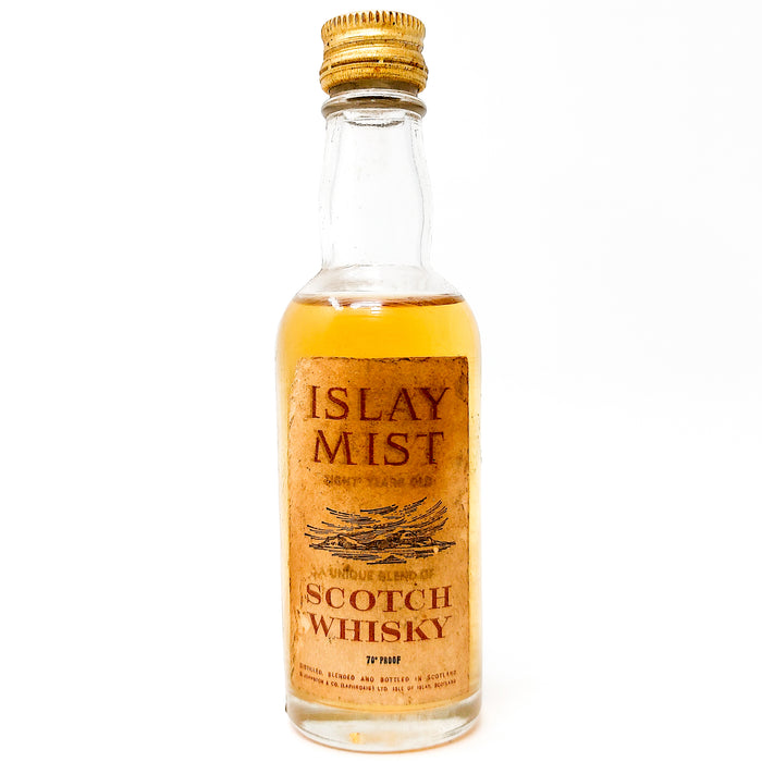 Islay Mist 8 Year Old Scotch Whisky, Miniature, 5cl, 70° Proof