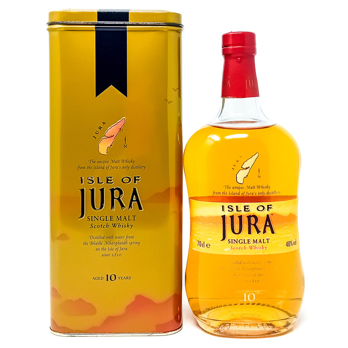Jura 10 Year Old Single Malt Scotch Whisky, 70cl, 40% ABV