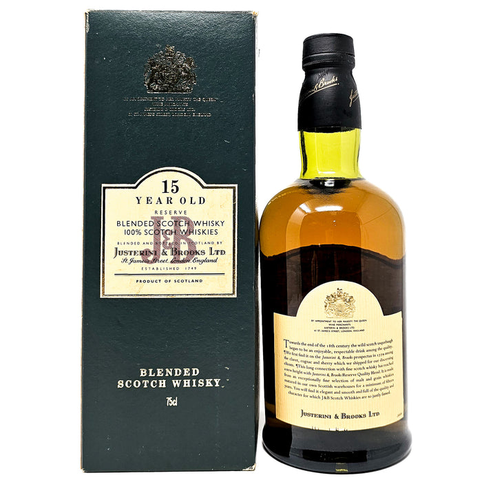 J&B Reserve 15 Year Old Blended Scotch Whisky 75cl, 40% ABV
