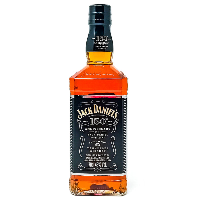 Jack Daniel's 150th Anniversary Tennessee Whiskey, 70cl, 43% ABV