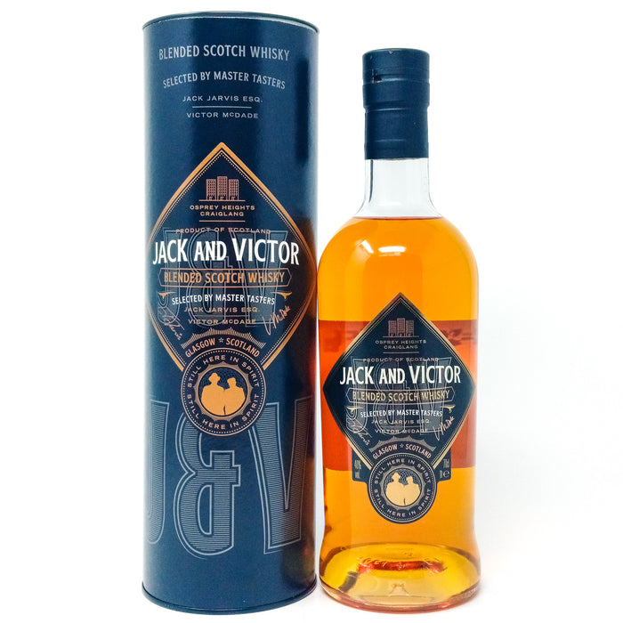 Jack and Victor Blended Scotch Whisky, 70cl, 40% ABV
