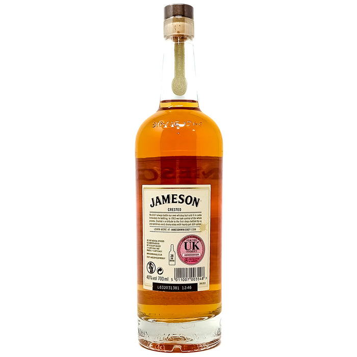 Jameson Crested Triple Distilled Irish Whiskey, 70cl, 40% ABV