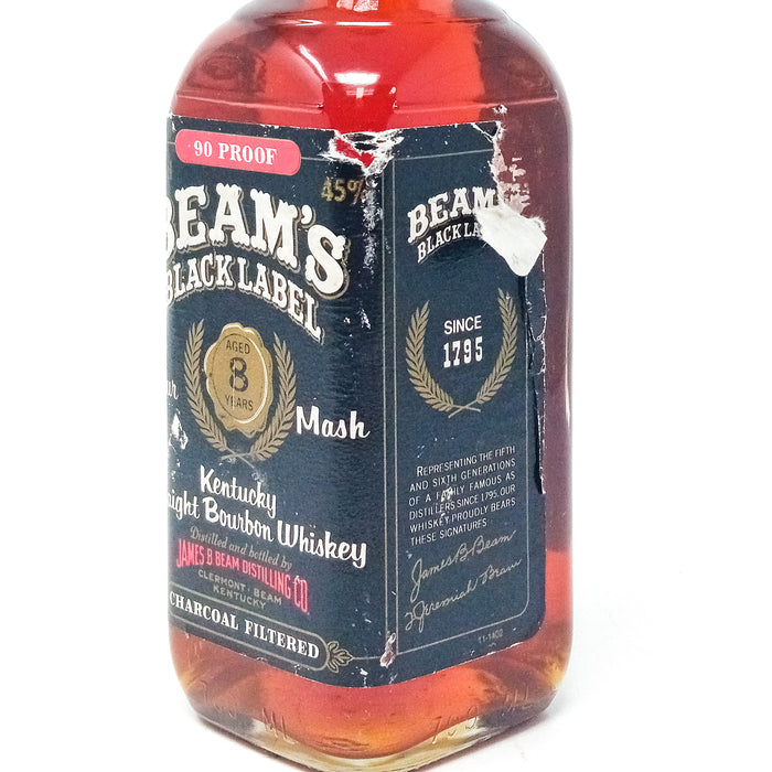 Beam's Black Label 8 Year Old Kentucky Straight Bourbon, 70cl, 45% ABV