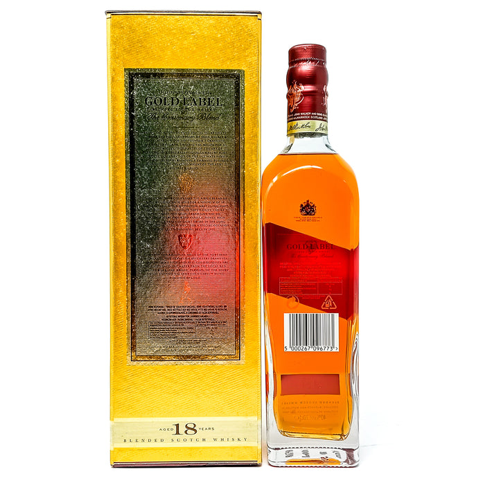 Johnnie Walker 18 Year Old Gold Label "The Centenary Blend" Blended Scotch Whisky, 70cl, 40% ABV