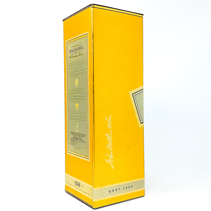 Johnnie Walker 18 Year Old Gold Label "The Centenary Blend" Blended Scotch Whisky, 70cl, 40% ABV
