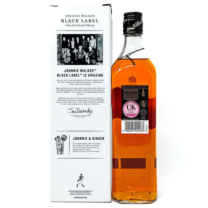 Johnnie Walker Black Label 12 Year Old 20 Years of Diageo Blended Scotch Whisky, 70cl, 40% ABV