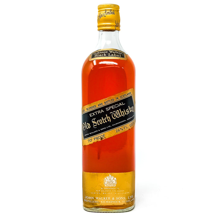 Johnnie Walker Black Label Blended Scotch Whisky, 26 2/3 fl. ozs. 70° Proof