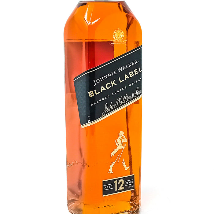 Johnnie Walker 12 Year Old Black Label Blended Scotch Whisky, 70cl, 40% ABV