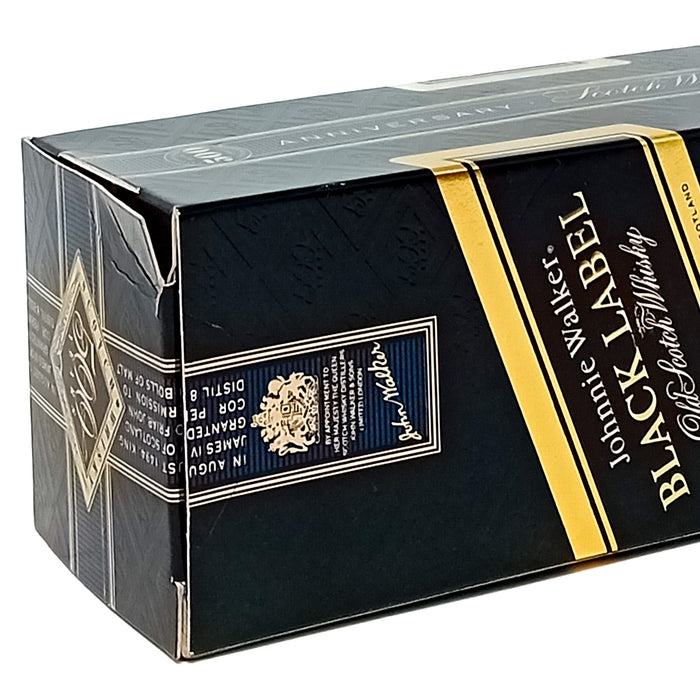 Johnnie Walker Black Label 12 Year Old 500 Years Blended Scotch Whisky, 70cl, 40% ABV