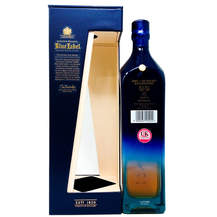 Johnnie Walker Blue Label Karman Line Edition Blended Scotch Whisky, 1L, 40% ABV