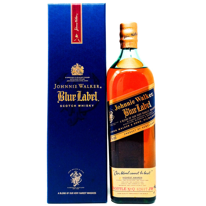 Johnnie Walker Blue Label Blended Scotch Whisky, 75cl, 43% ABV