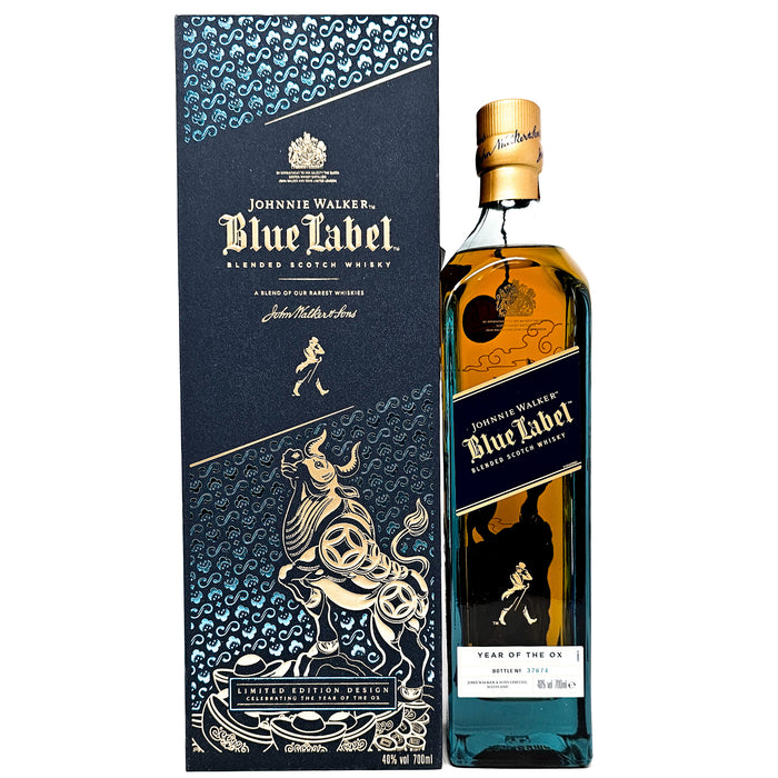 Johnnie Walker Blue Label Year of the Ox Blended Scotch Whisky, 70cl,