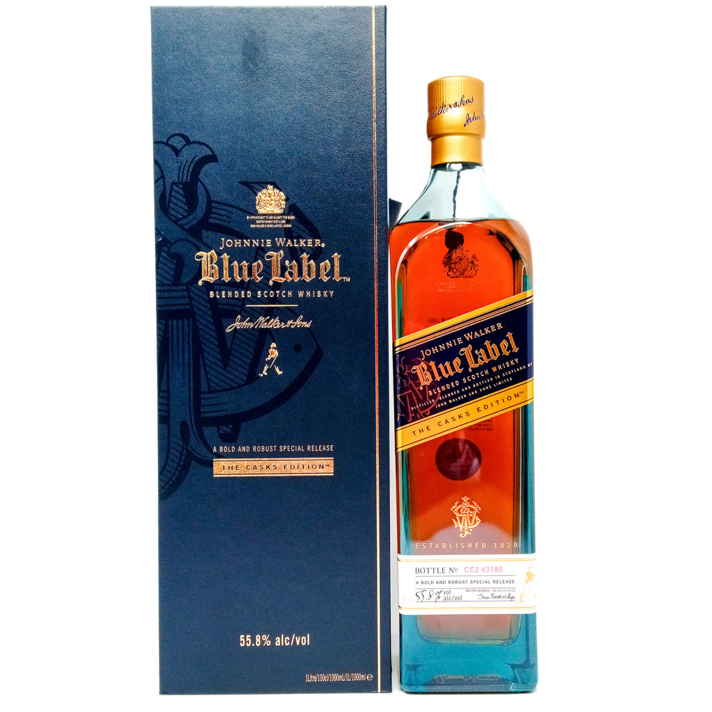 Johnnie Walker Blue Label The Casks Edition Blended Scotch Whisky, 1L,