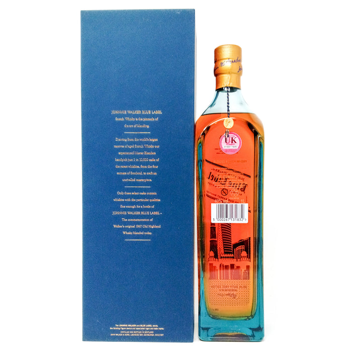 Johnnie Walker Blue Label Delhi Edition Blended Scotch Whisky, 1L, 40% ABV