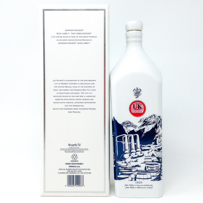 Johnnie Walker Blue Label The Casks Edition Mumbai Airport Blended Scotch Whisky, 75cl, 48% ABV