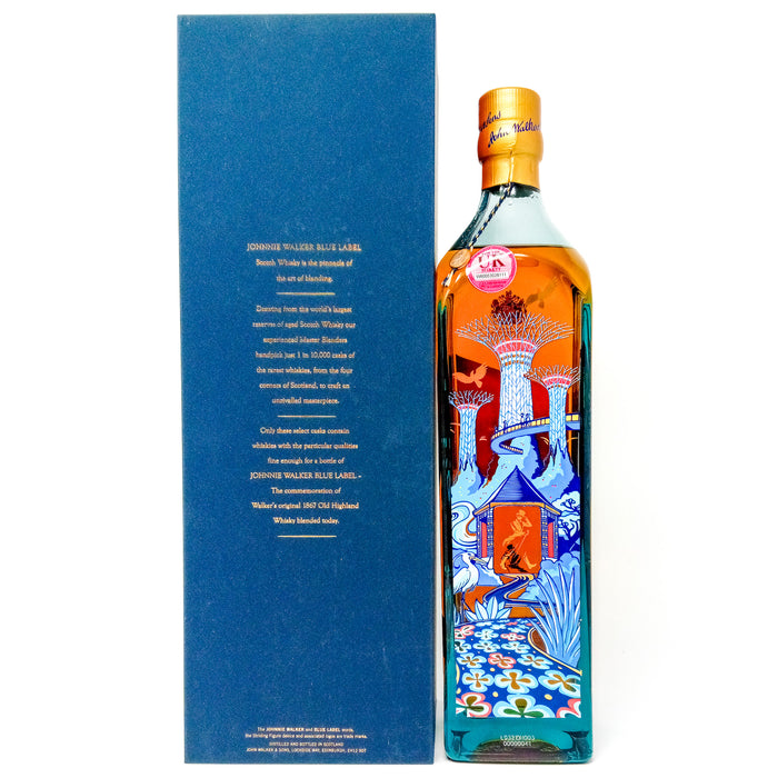 Johnnie Walker Blue Label Singapore Edition Blended Scotch Whisky, 1L, 40% ABV