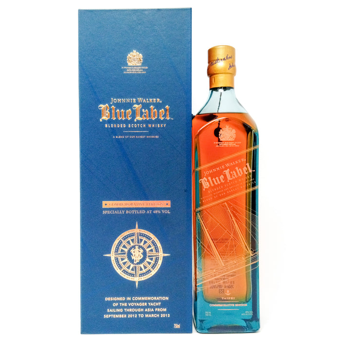 Johnnie Walker Blue Label Voyager Commemoration Taipei Blended Scotch Whisky, 75cl, 48% ABV